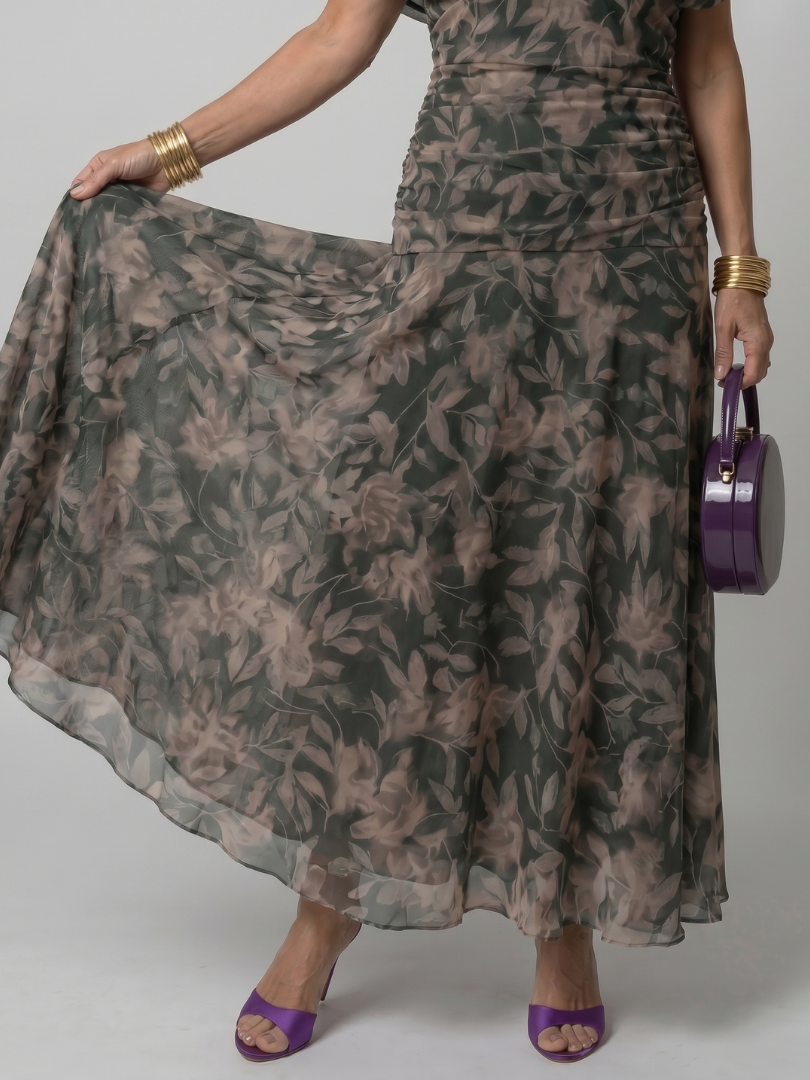 Calen | Off Shoulder Flow Maxi Dress