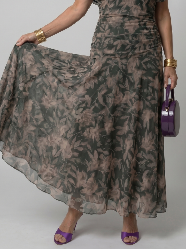 Calen | Off Shoulder Flow Maxi Dress
