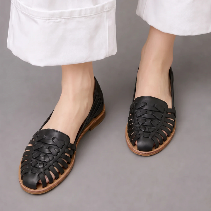 Lynn | Woven Flats