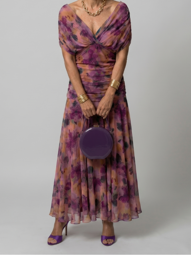 Calen | Off Shoulder Flow Maxi Dress
