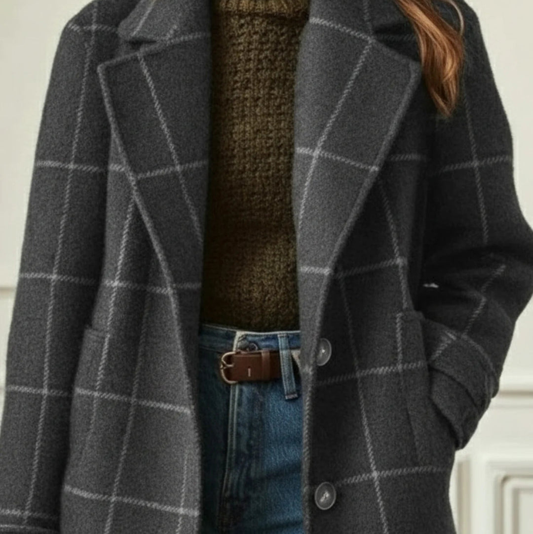 Margie | Plaid Coat