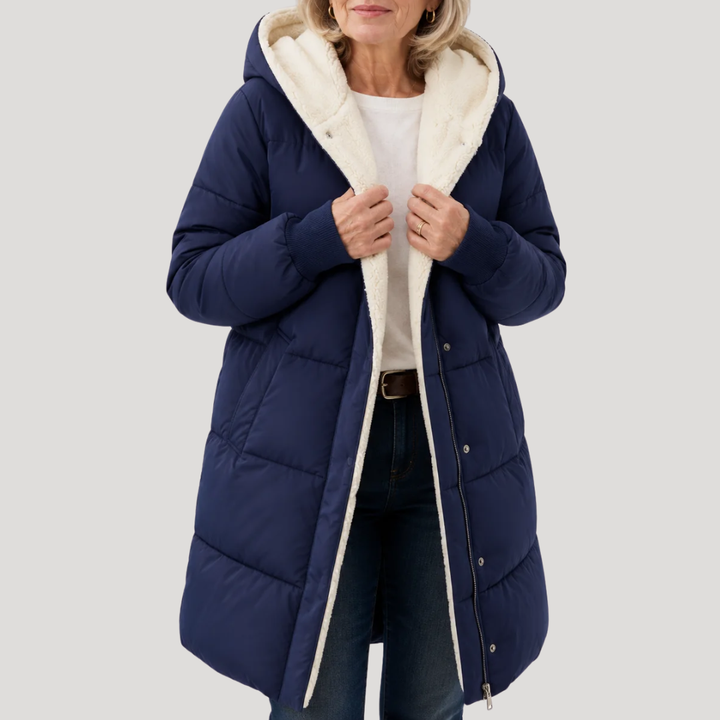 Betty | Hooded Quilted Puffer Coat