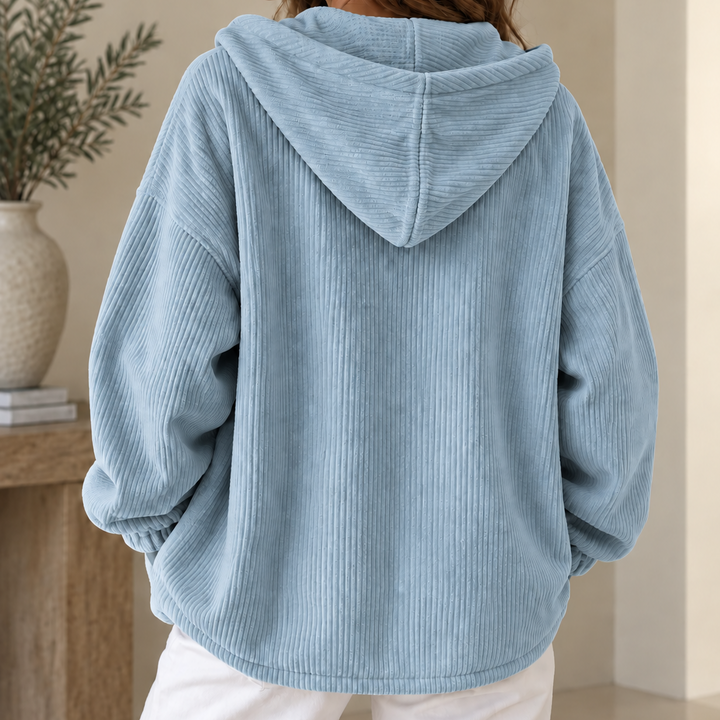Terri | Hooded Corduroy Jacket
