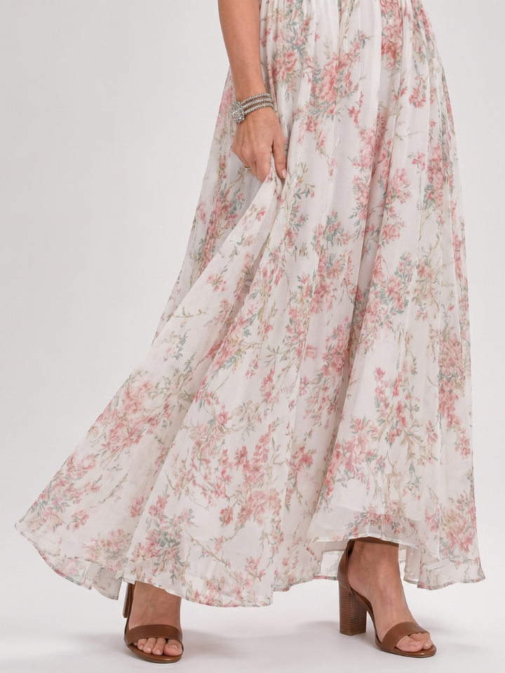 Mirab | Floral Maxi Dress