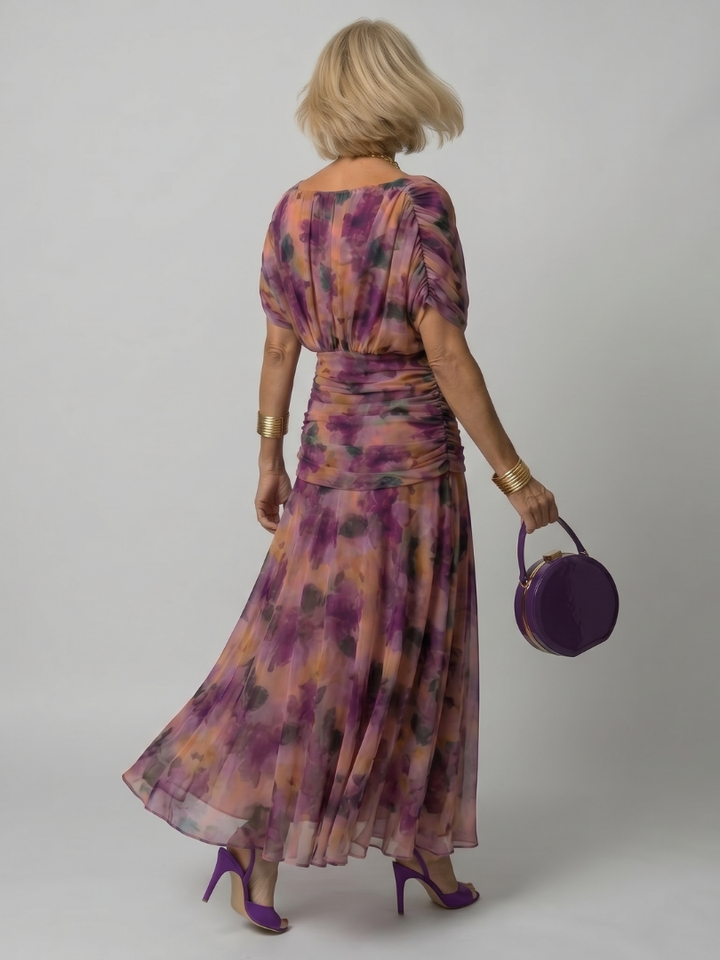 Calen | Off Shoulder Flow Maxi Dress