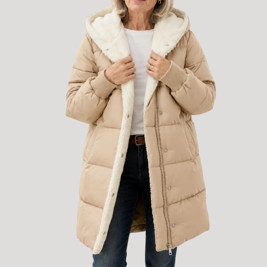 Betty | Hooded Quilted Puffer Coat