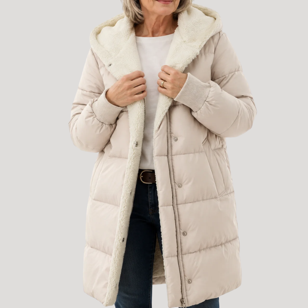 Betty | Hooded Quilted Puffer Coat