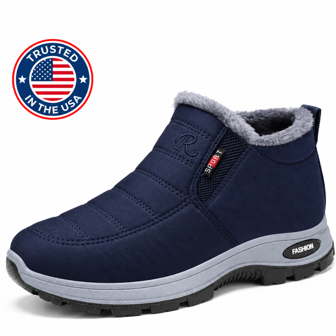 The Sianna™ | Quilted Waterproof Slip-On Ankle Boots