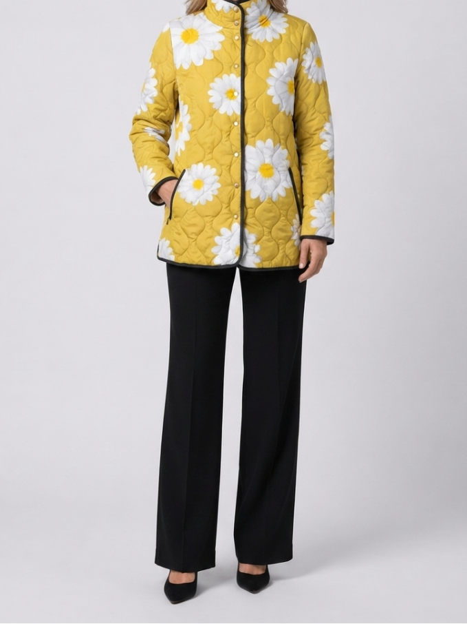 Sierra | Daisy Print Casual Jacket