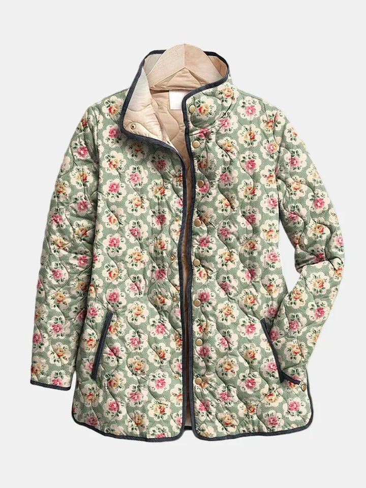 Margot | Floral Quilted Jacket