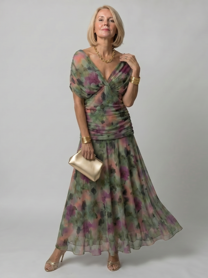 Calen | Off Shoulder Flow Maxi Dress