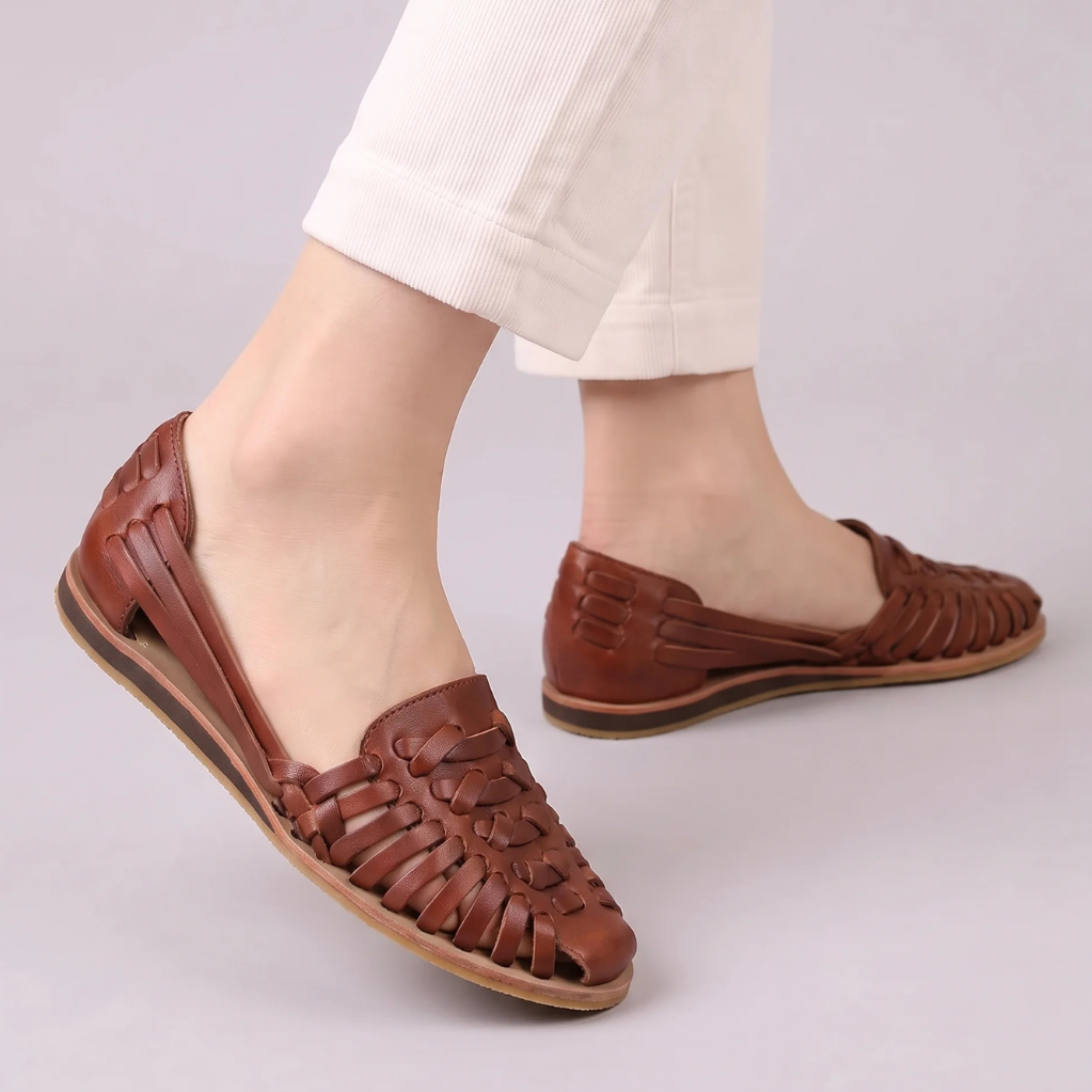 Lynn | Woven Flats