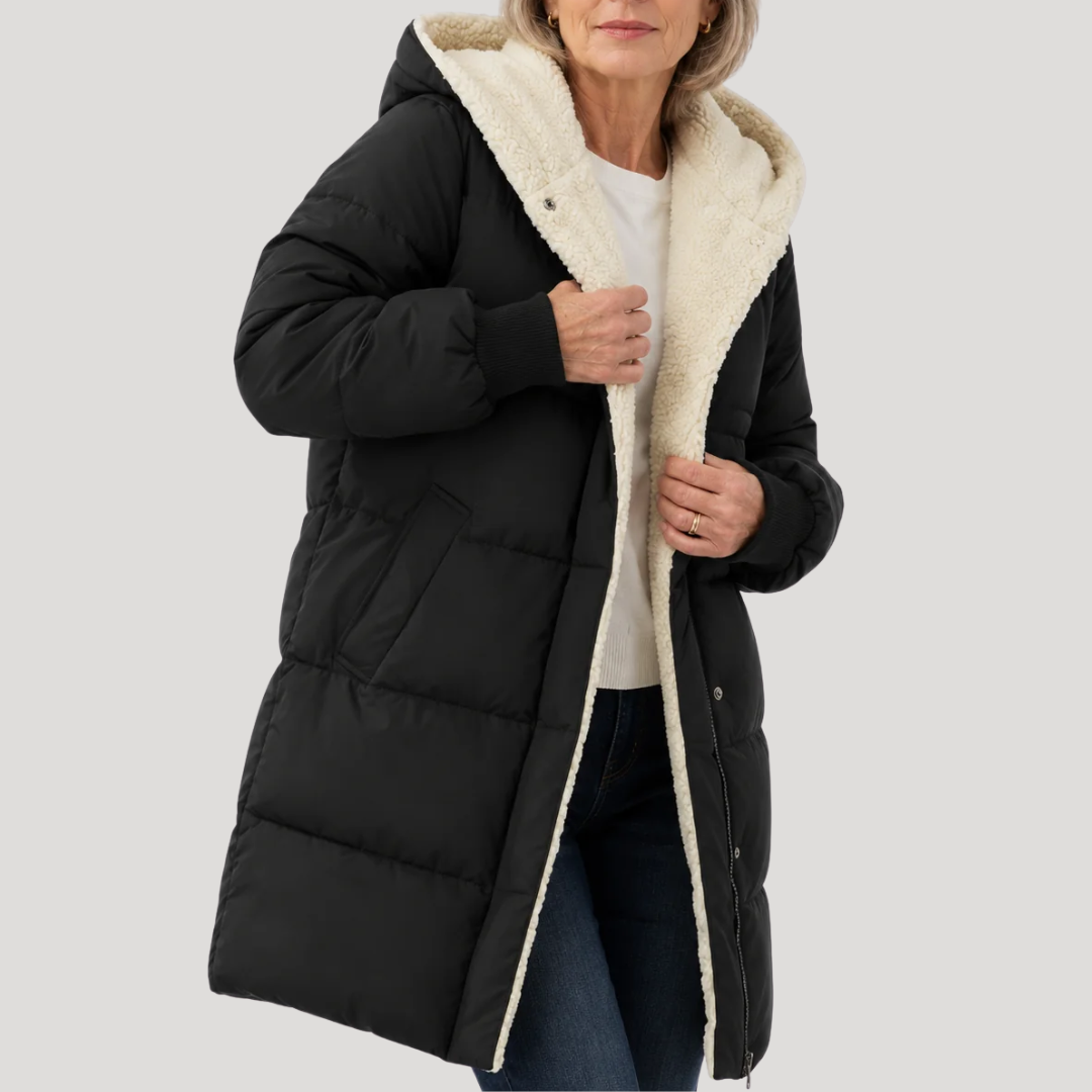 Betty | Hooded Quilted Puffer Coat