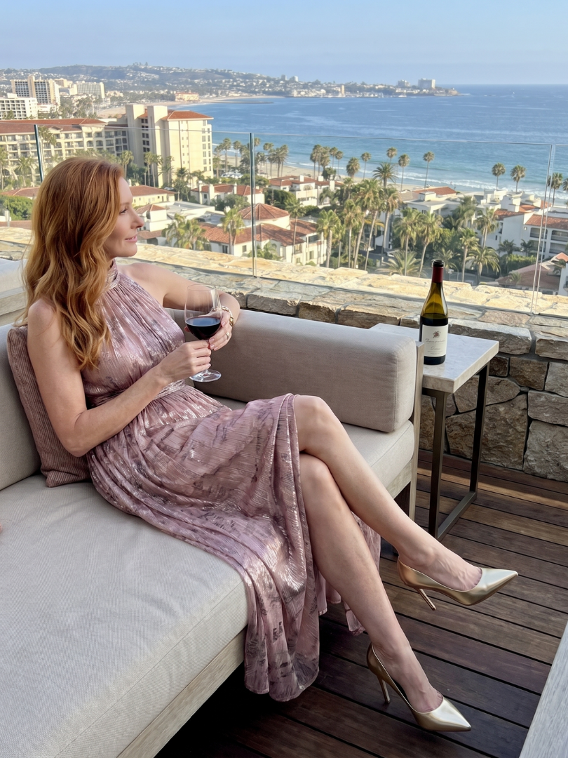 Imogen | Textured Finish Sleeveless Maxi Dress