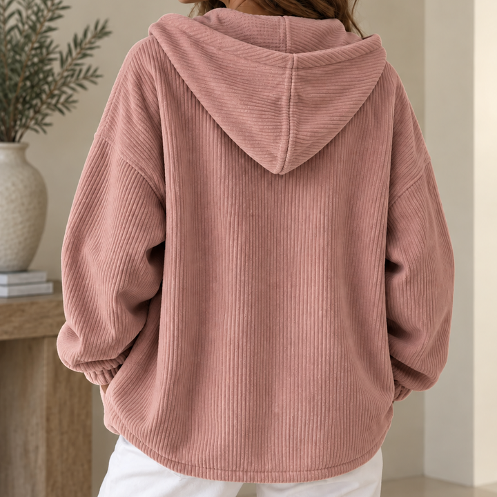 Terri | Hooded Corduroy Jacket
