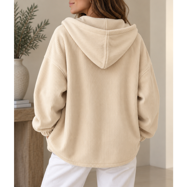 Terri | Hooded Corduroy Jacket