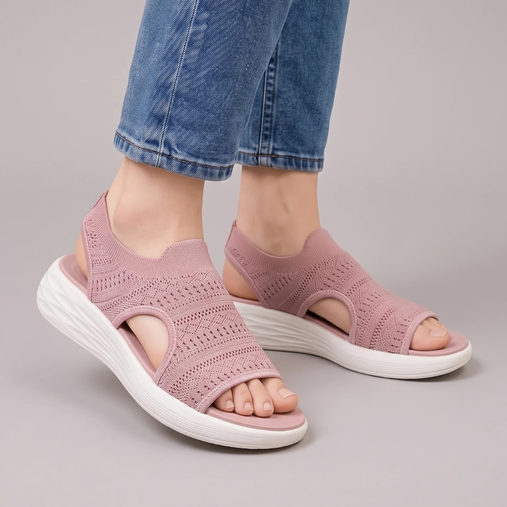 Marsha | Knit Comfort Sandals
