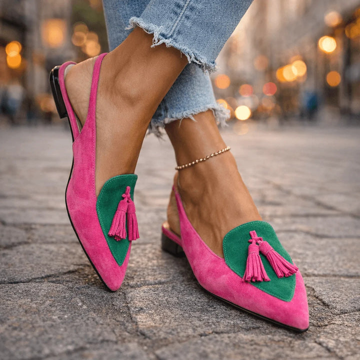 Eliza | Sandals With Straps And Tassels