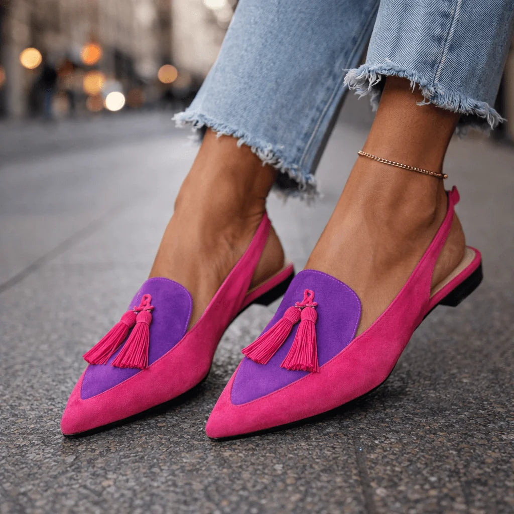 Eliza | Sandals With Straps And Tassels
