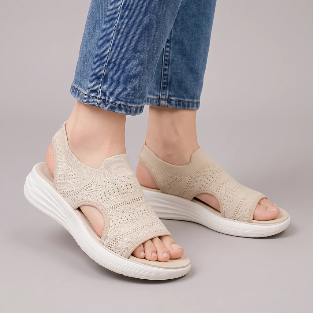 Marsha | Knit Comfort Sandals