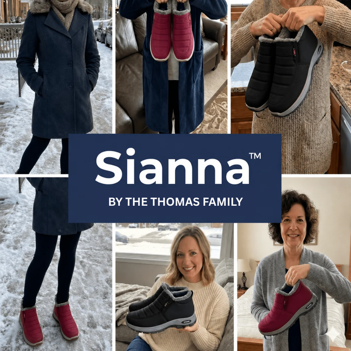 The Sianna™ | Quilted Waterproof Slip-On Ankle Boots