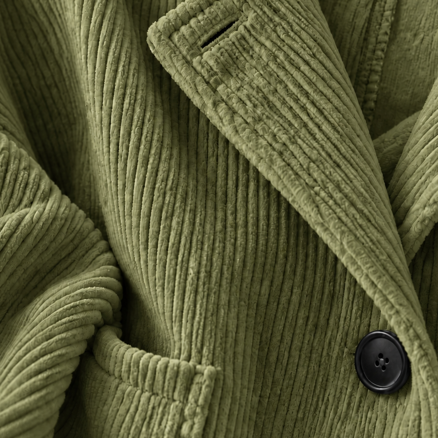 Terri | Hooded Corduroy Jacket