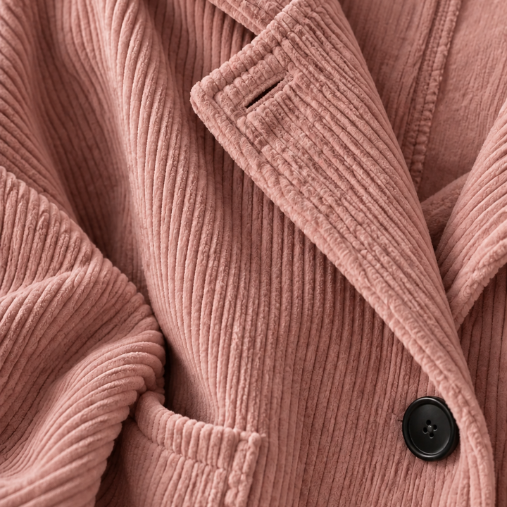 Terri | Hooded Corduroy Jacket