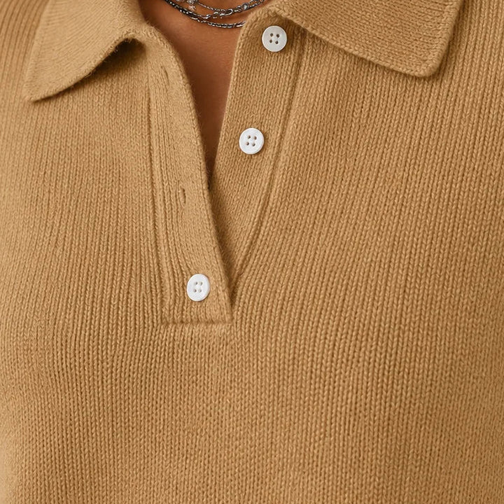 Vicky | Classic Button Sweater