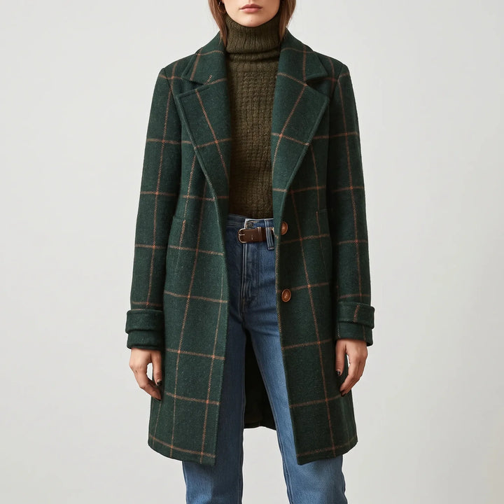 Margie | Plaid Coat