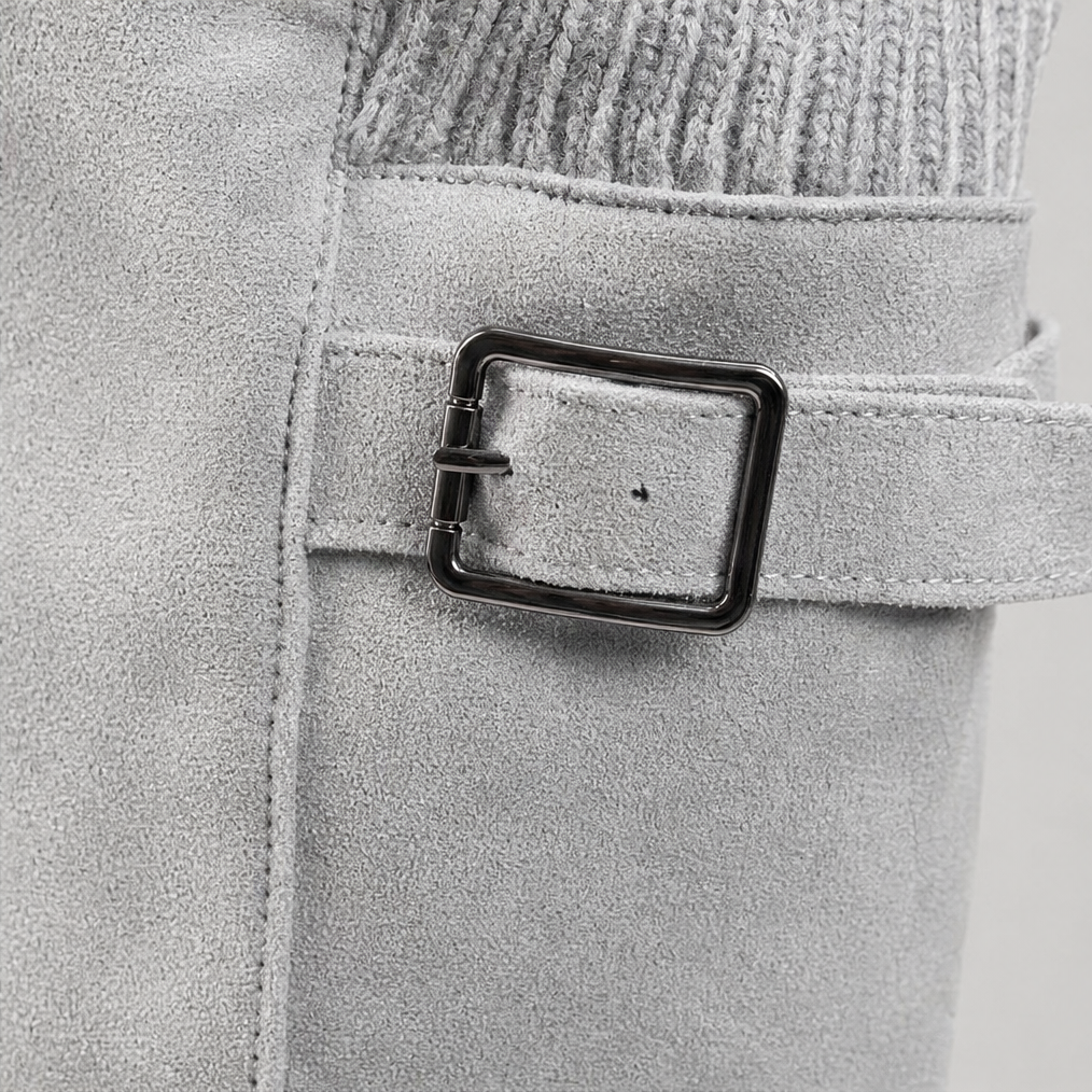 Nancy | Buckle Mid-Calf Boots