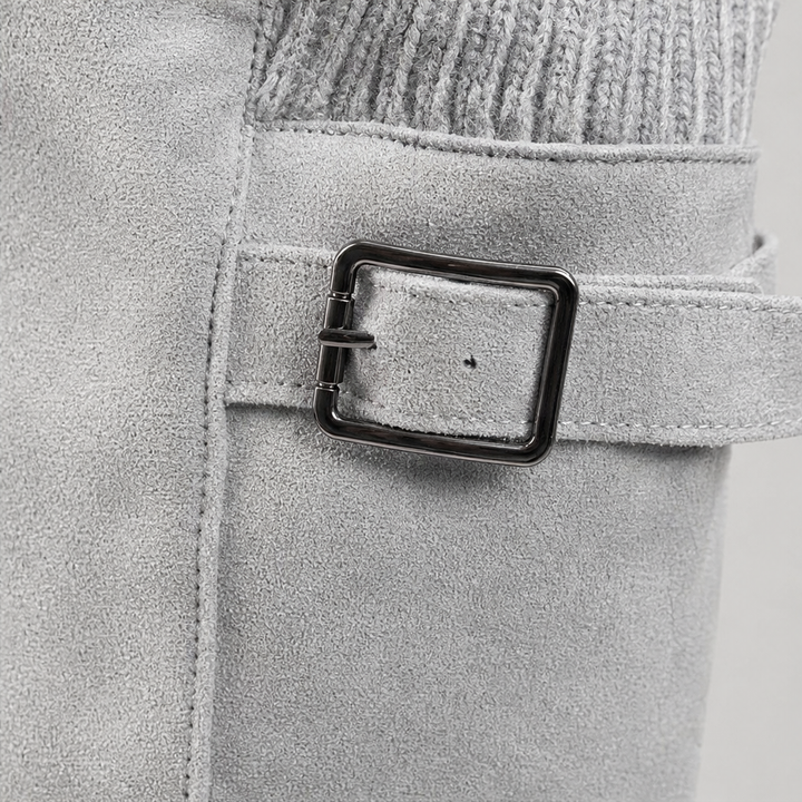 Nancy | Buckle Mid-Calf Boots