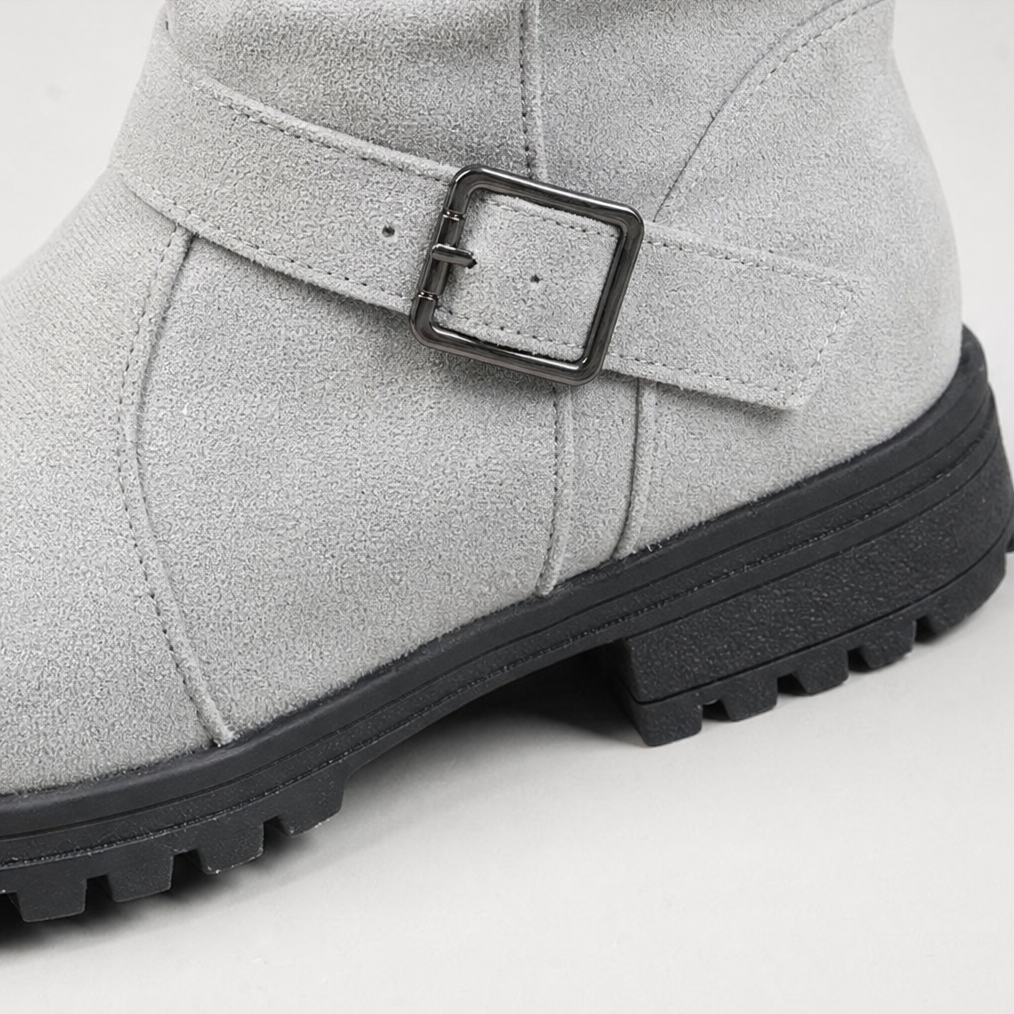 Nancy | Buckle Mid-Calf Boots