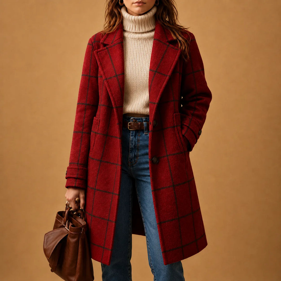 Margie | Plaid Coat
