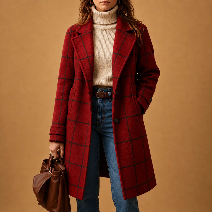 Margie | Plaid Coat