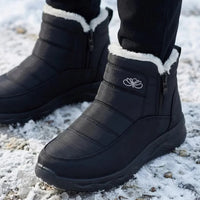 Jess | Women’s Quilted Side Zip Winter Ankle Boots