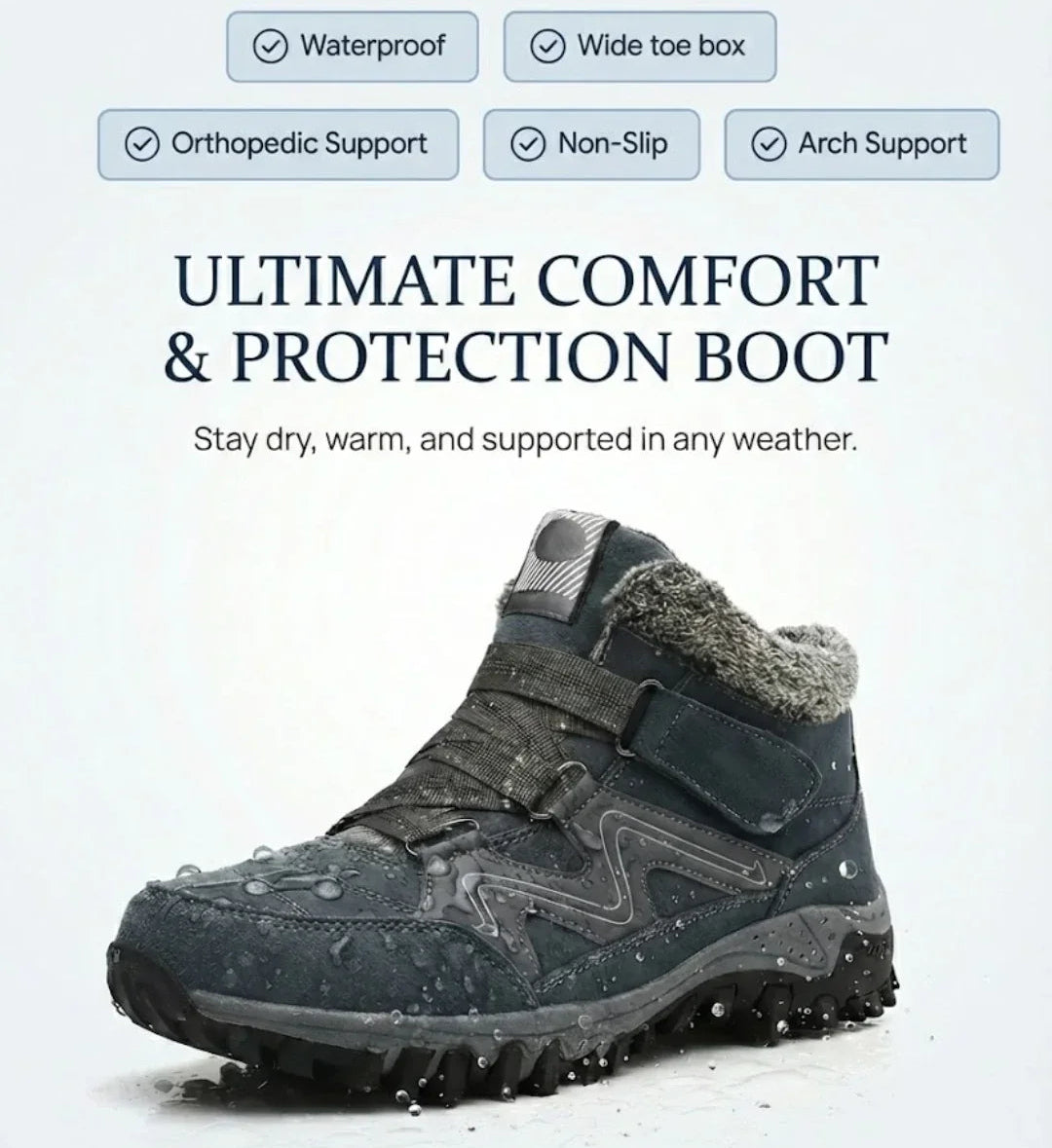 Morgan | Arch Support Vibram Sole Boots