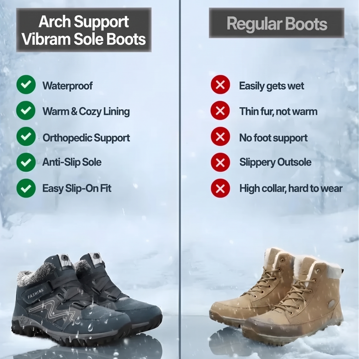 Morgan | Arch Support Vibram Sole Boots