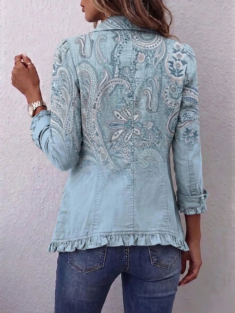 Lois | Boho Ruffled Jacket